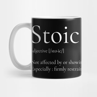 Stoic Definition Mug